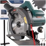 Pilarka krajzega  piła tarczowa ręczna do drewna PRZECINARKA + ZESTAW LASER