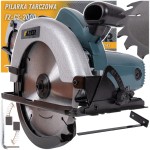 Pilarka tarczowa piła krajzega ręczna przecinarka + Zestaw  2000W