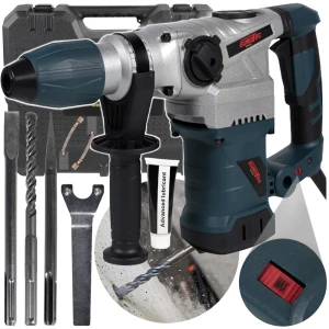 Młot Udarowy Udarowo-Obrotowy Młotowiertarka SDS MAX 3100W 22J + Zestaw