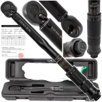 KLUCZ DYNAMOMETRYCZNY 1/4" 2–24 Nm ZESTAW Z CERTYFIKAT + WALIZKA 265mm CRV