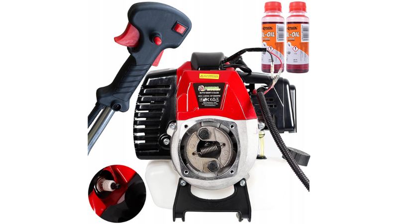 Silnik do kosy spalinowej kosa rączka 6,1 KM podkaszarka kosiarka zestaw